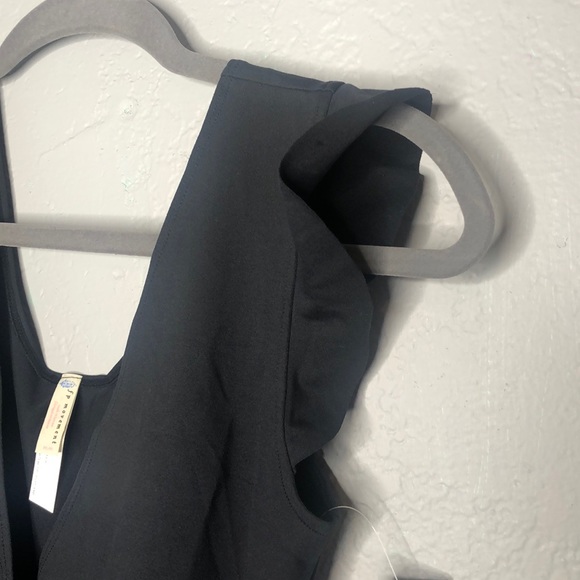 Free People Black Streamline Activewear Bodysuit - Picture 3 of 7